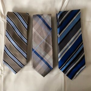 Three designer tie bundle